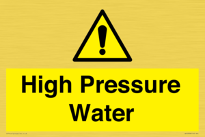 High Pressure Water